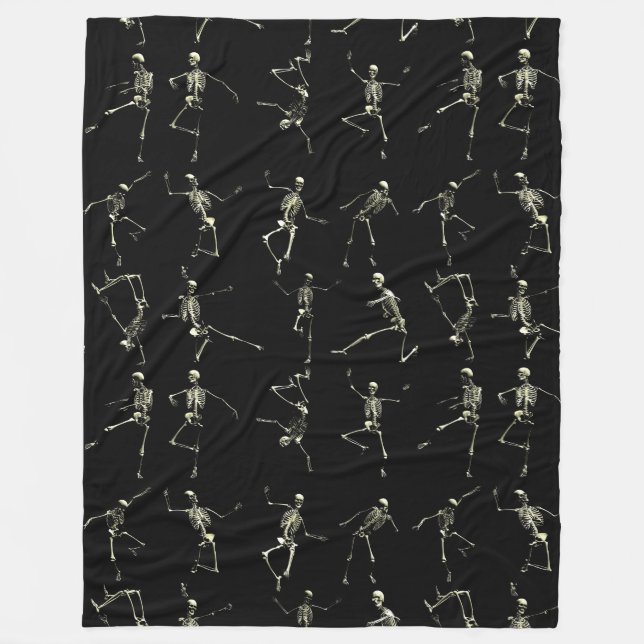 Danse Macabre Fleece Blanket (Front)