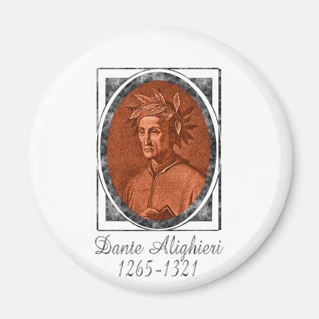 Dante Alighieri Magnet (Front)