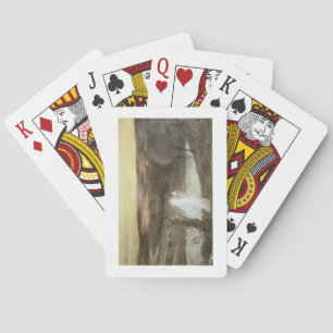 Dante and Beatrice, from 'L'Estampe Moderne', publ Playing Cards