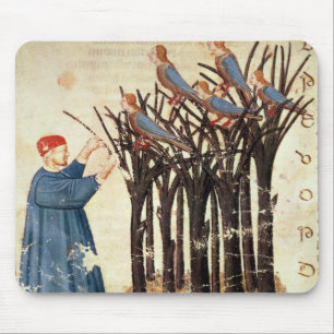 Dante and the Souls Transformed into Birds Mouse Pad