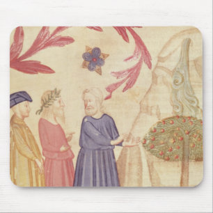 Dante and Virgil in the Terrestrial Paradise Mouse Pad