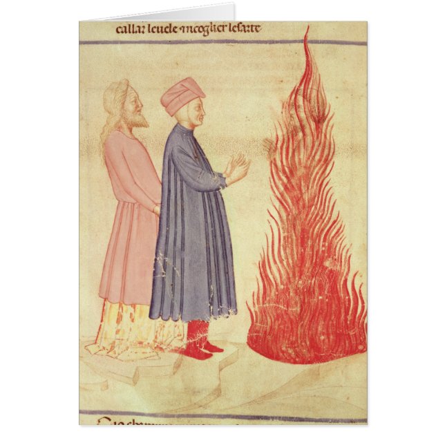 Dante and Virgil  recognise Ulysees (Front)