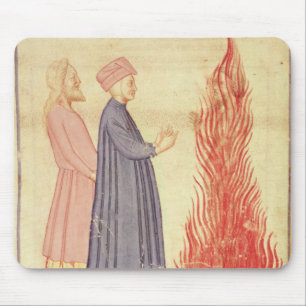 Dante and Virgil  recognise Ulysees Mouse Pad