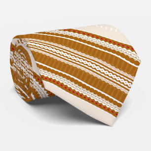 DANTE – Caramel & Ivory Signature Tie