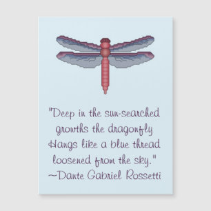 Dante Gabriel Rosetti Dragonfly Quote
