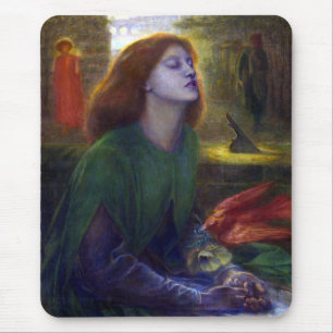 Dante Gabriel Rossetti Beata Beatrix Mouse Pad