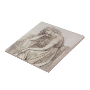 Dante Gabriel Rossetti: Desdemona Tile