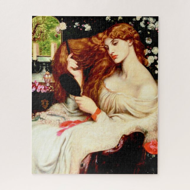 Dante Gabriel Rossetti | Lady Lilith Jigsaw Puzzle (Vertical)