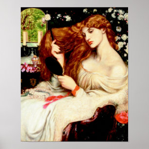 Dante Gabriel Rossetti   Lady Lilith Poster