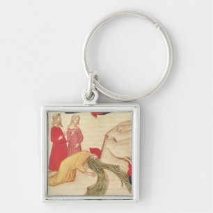 Dante purifying himself before entering key ring