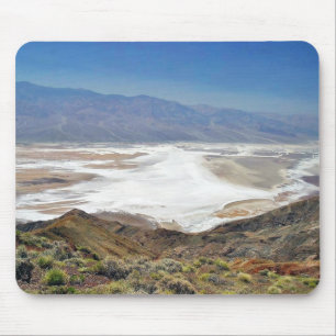 Dante S View Salt Flats Desert Death Valley Mouse Pad