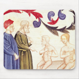 Dante, Virgil and the Plague-stricken Mouse Pad