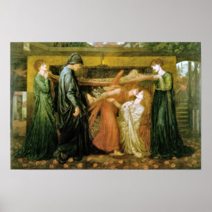Dante's Dream at the Time of the Death of Beatrice Poster