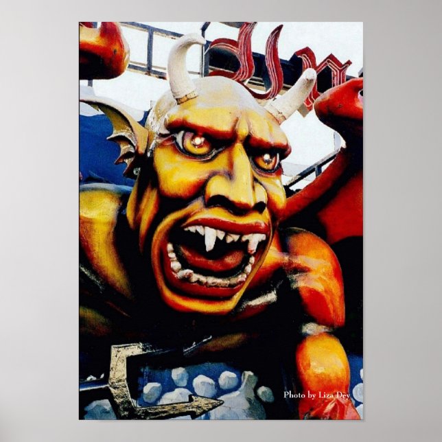 'Dante's Inferno' Poster (Front)