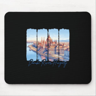 Danube River Hungary Travelling Trip Danube River Mouse Pad
