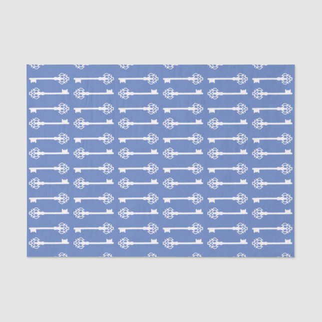 Danube Victorian Keys Tissue Paper (Front)