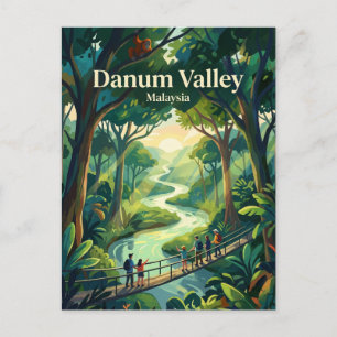 Danum Valley Conservation Area Malaysia Postcard