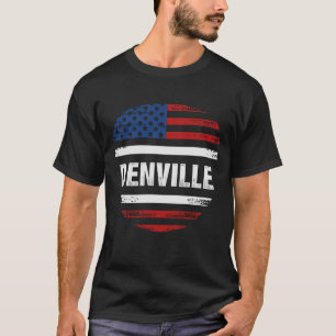 Danville City USA American Flag T-Shirt