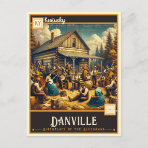 Danville, Kentucky    Vintage Postcard