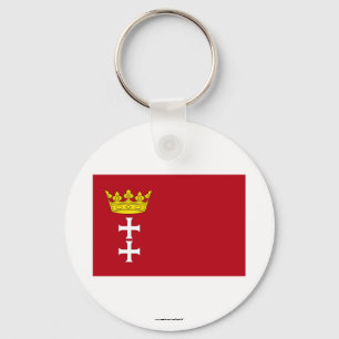 Danzig - Gdansk Flag Key Ring