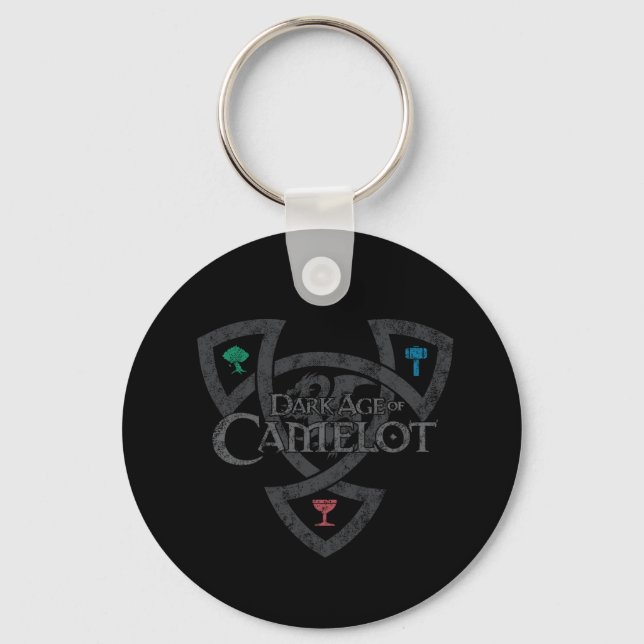 DAoC Knot Button Keychain (Front)