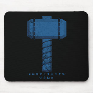 DAoC Midgard and Class Emblems Mousepad