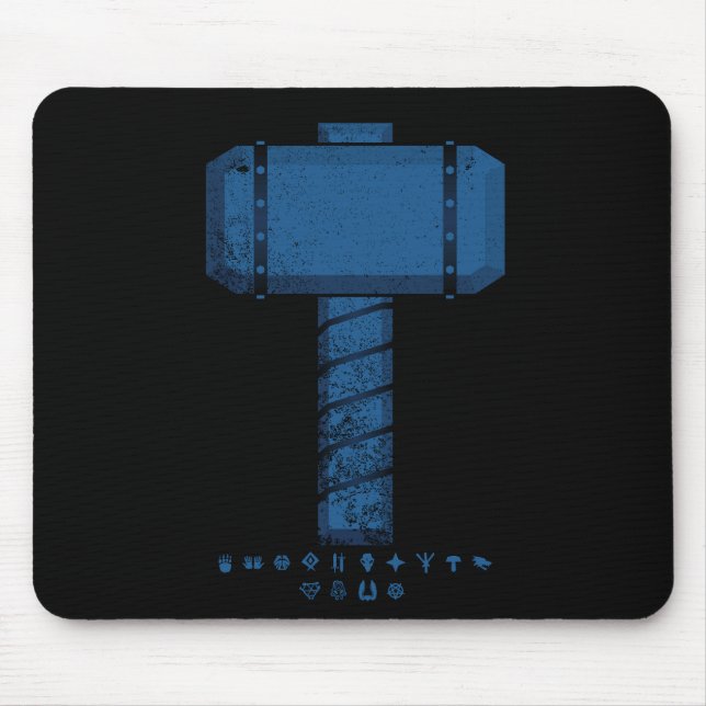 DAoC Midgard and Class Emblems Mousepad (Front)