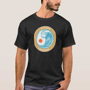 Daphne Alabama Al Beach Ocean Wave Vacation Souven T-Shirt