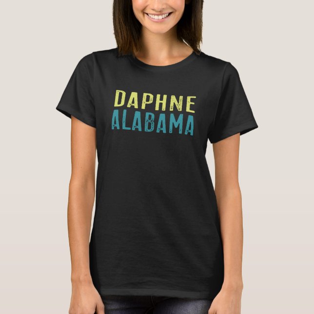 Daphne Alabama Pacific Coast Stacked T-Shirt (Front)