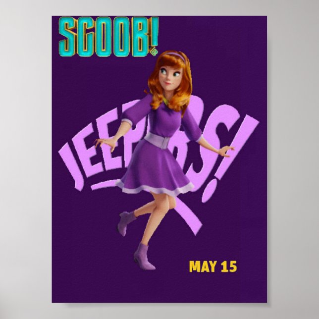 Daphne Blake Scoob! Title Jeepers Poster (Front)