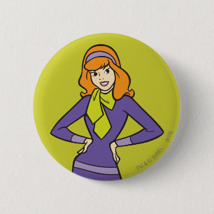 Daphne Hands on Hips 6 Cm Round Badge