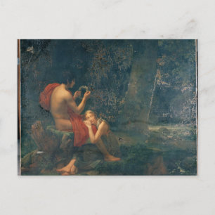 Daphnis and Chloe, 1824-25 Postcard