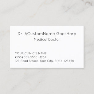 Dapper, Basic & Professional Business Card