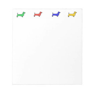 Dapper Dachshund Notepad