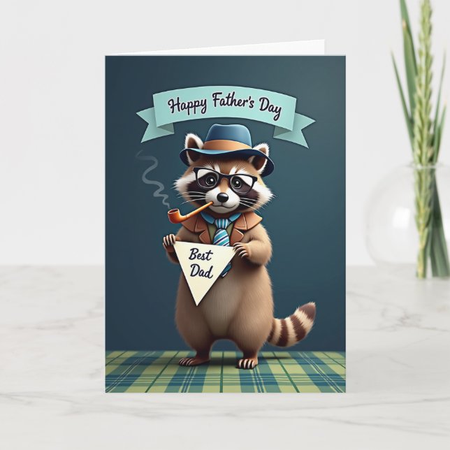 Dapper Dad Woodland Card (Front)