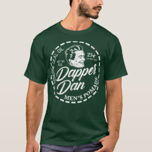 Dapper Dan Pomade White Distressed T-Shirt