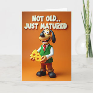 Dapper Dog Birthday Card
