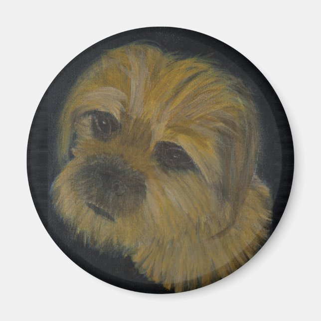 Dapper Dog Magnet (Front)