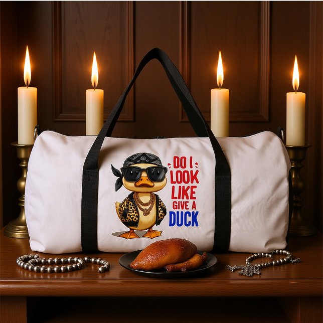 Dapper Duck Donning Shades and Bandanna Duffle Bag (Creator Uploaded)