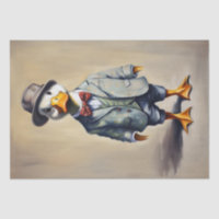 Dapper Ducks: Clothing-Inspired Decoupage Paper