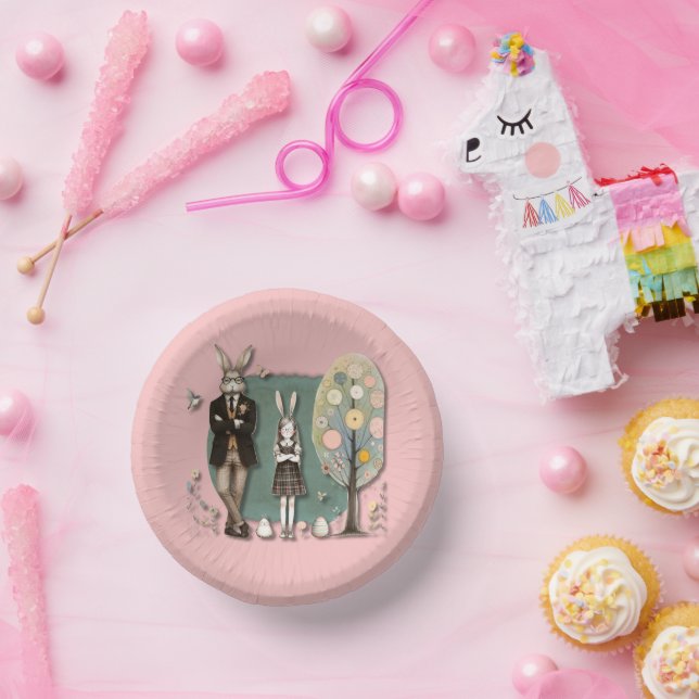 Dapper Easter Paper Ware for Dining Paper Plate (Party)