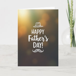 Dapper Fathers Day Art Card