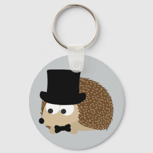 Dapper Hedgehog Key Ring