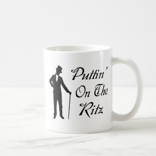 Dapper Man Puttin On The Ritz Coffee Mug