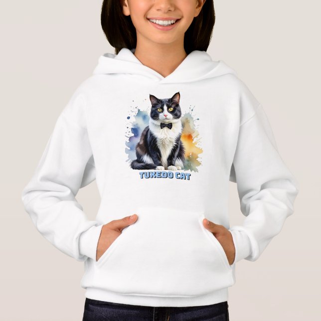 Dapper Tuxedo Cat (Front)