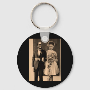Dapper Wedding Day - Monster Halloween Performance Key Ring