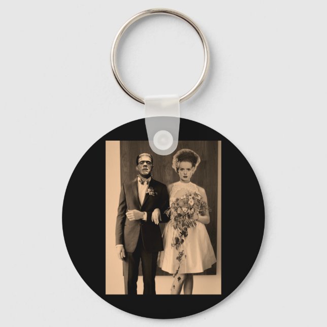 Dapper Wedding Day - Monster Halloween Performance Key Ring (Front)