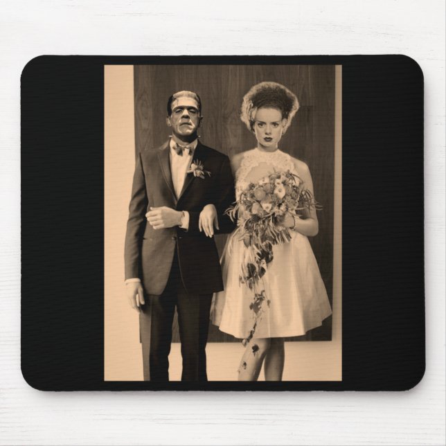 Dapper Wedding Day - Monster Halloween Performance Mouse Pad (Front)