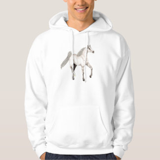 Dapple Grey Arabian Horse Hoodie