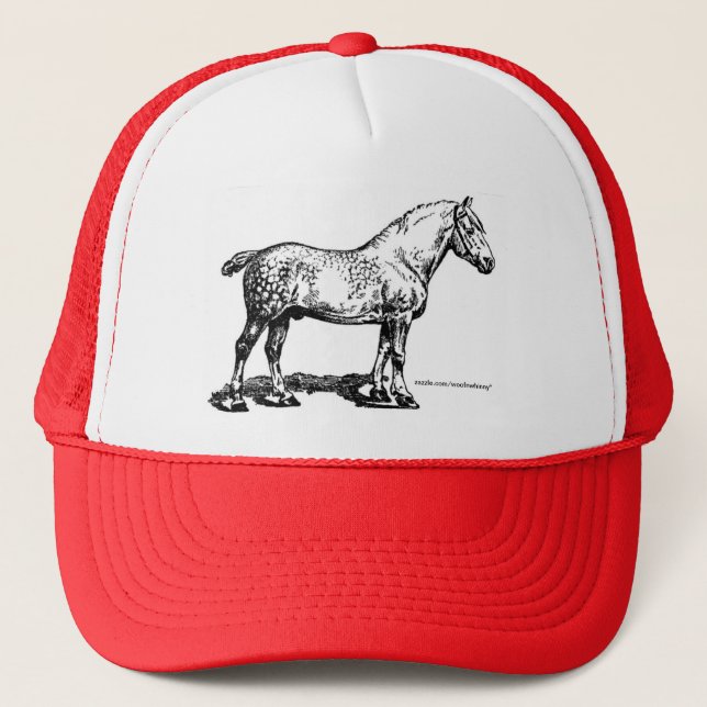 Dappled Draught   Horse Cap (Front)